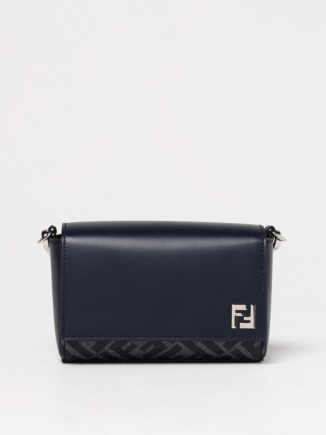 ショルダーバッグ FENDI Men Shoulder bag Denim 7M0363ASIC F1O97
