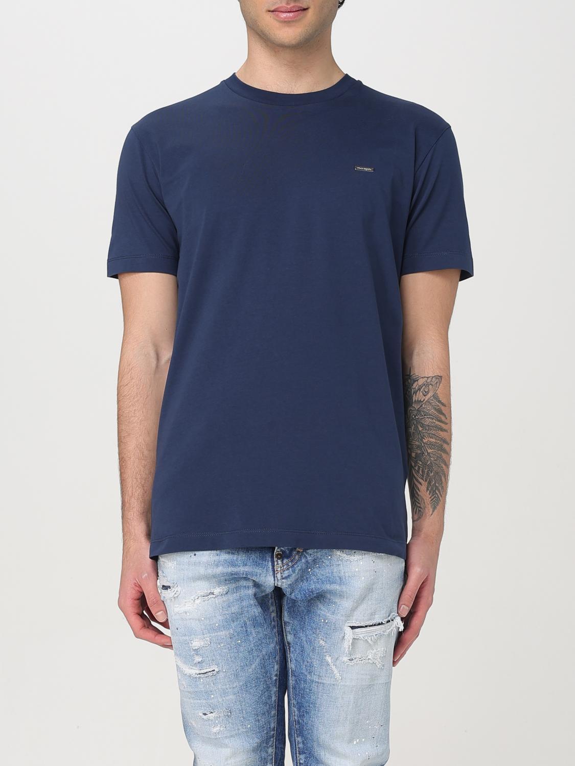 Tシャツ・カットソー DSQUARED2 Men T-shirt Blue S74GD1253D20020 524