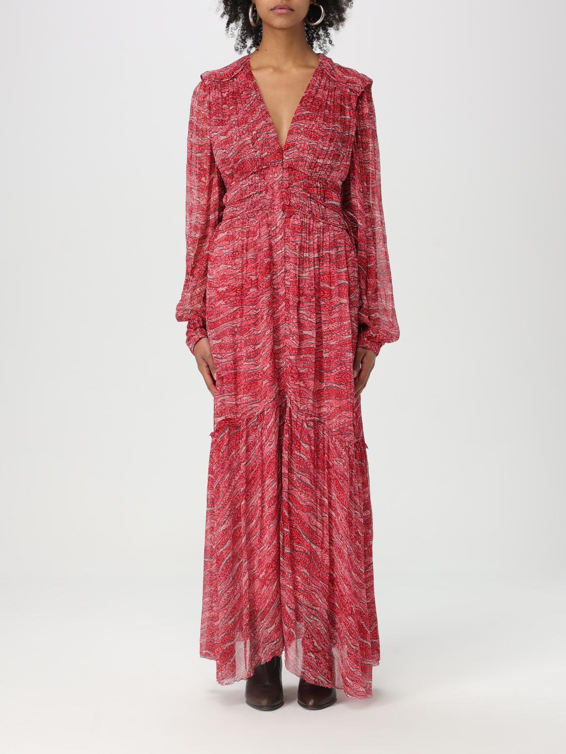 ワンピース ISABEL MARANT ETOILE Woman Dress Red RO0668FAC1J07E 70RD