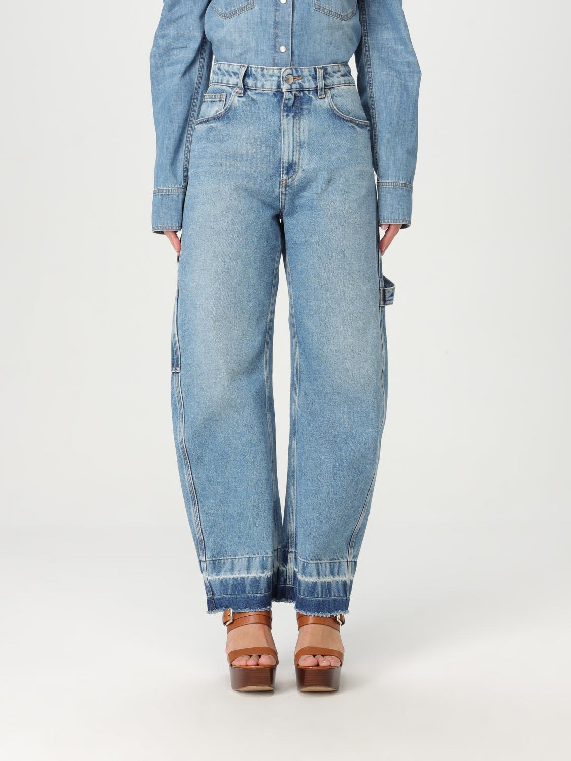 デニム・ジーパン STELLA MCCARTNEY Woman Jeans Blue 6D02433SQH05 4590
