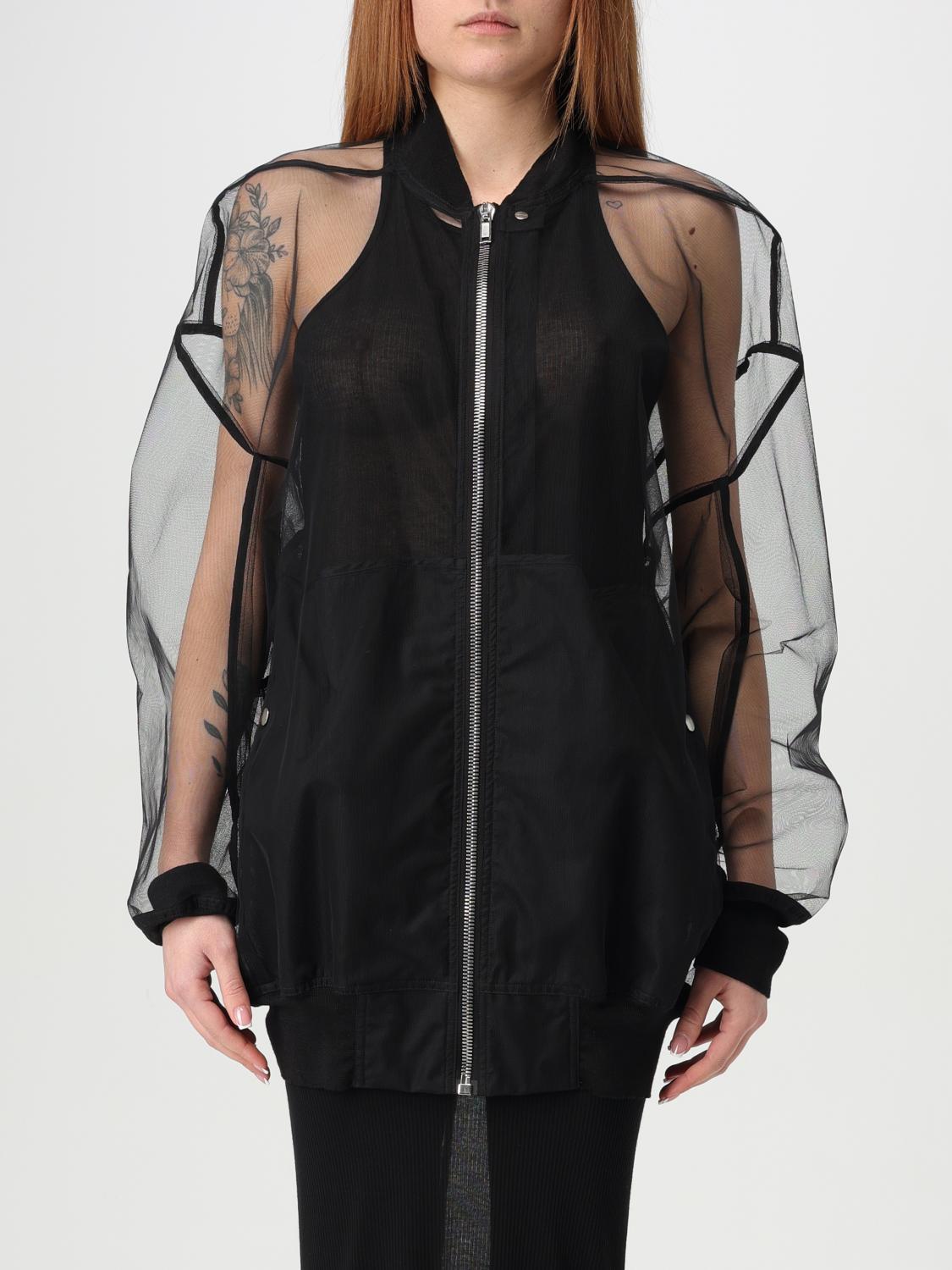 ジャケット RICK OWENS Woman Jacket Black RP01E7737TU 09