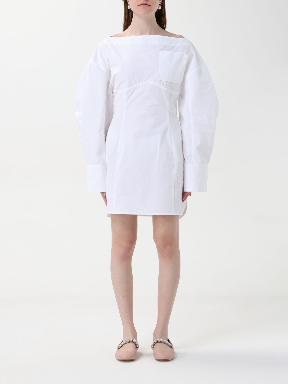 ワンピース JACQUEMUS Woman Dress White 243DR1991520 100