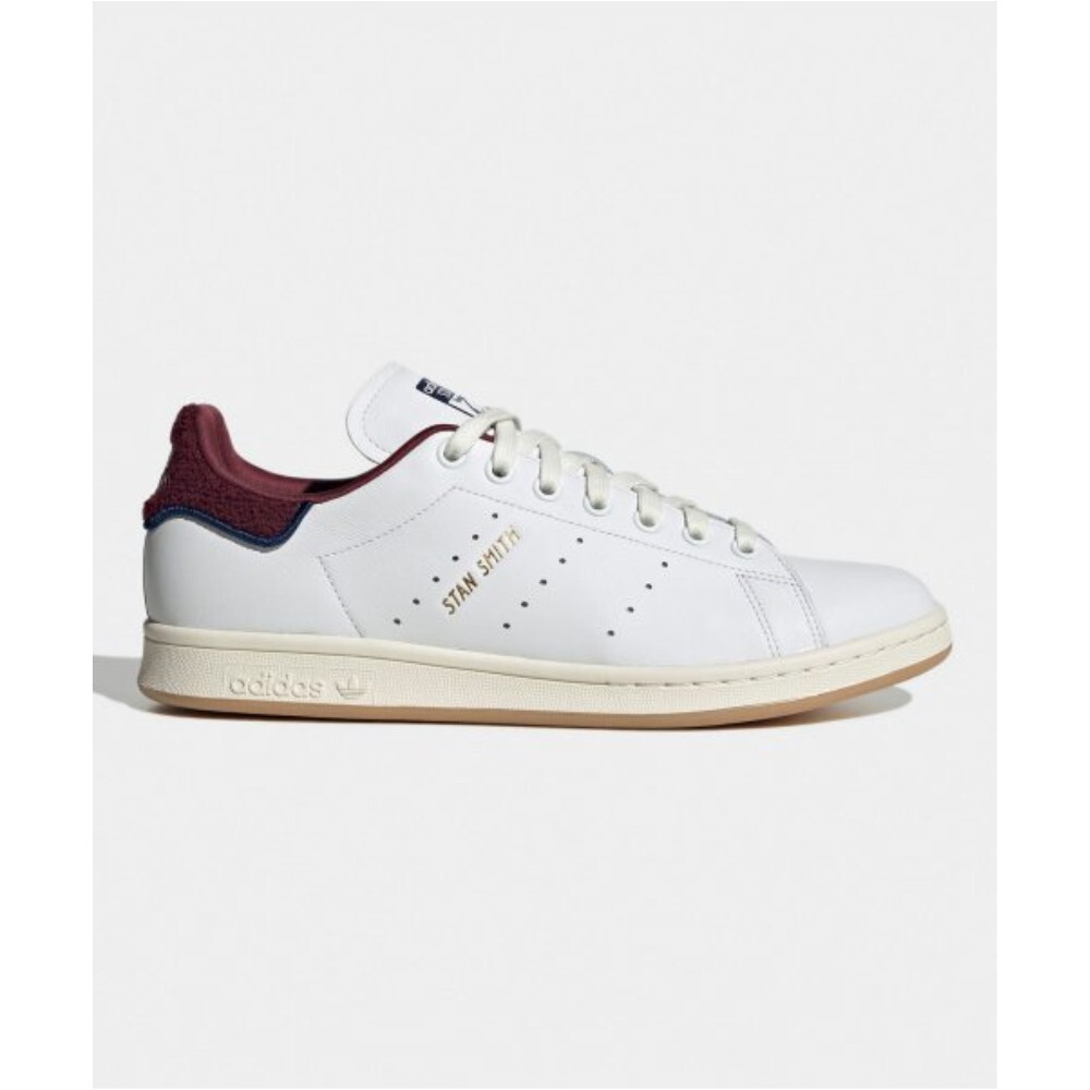 ★adidas★ Stan Smith White Burgundy FZ6429