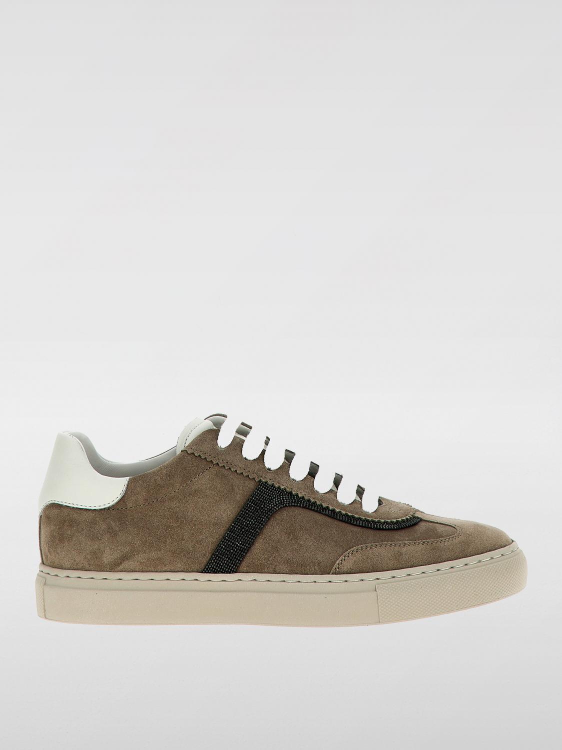 スニーカー BRUNELLO CUCINELLI Woman Sneakers Beige MZSFG2908 C5859