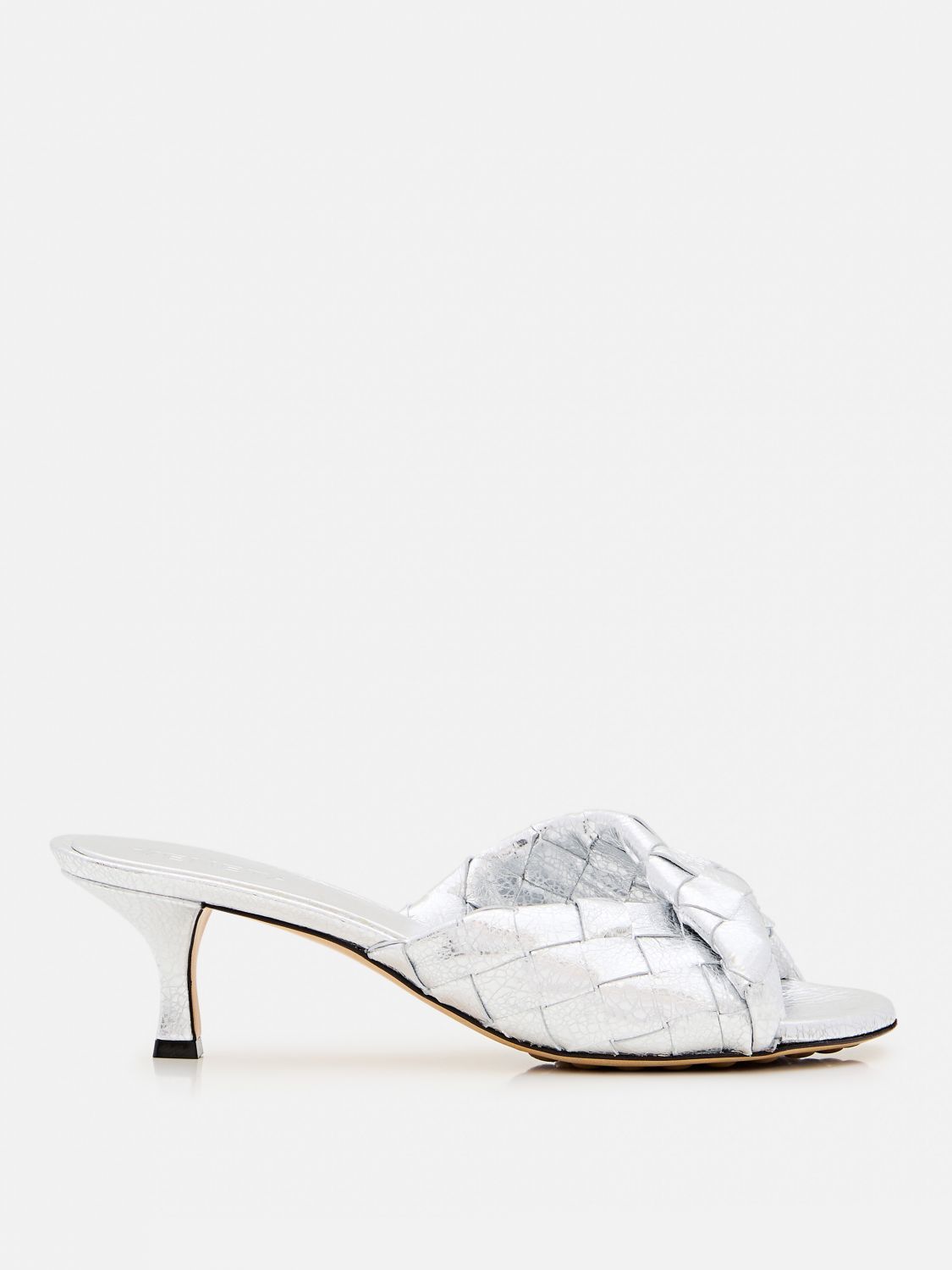 シューズ・サンダルその他 BOTTEGA VENETA Woman High heel shoes Silver 796464V55N1 1156