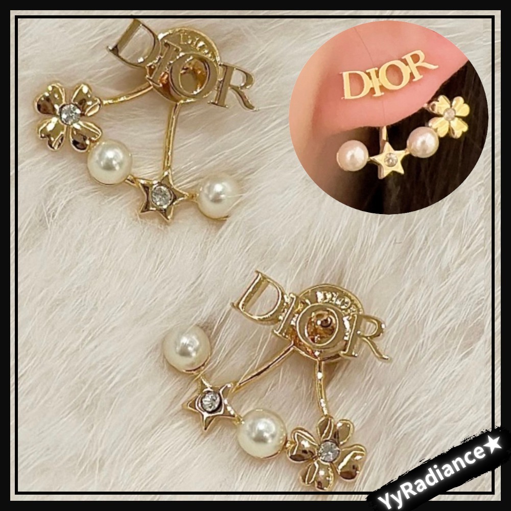 【幸運シンボルが可愛い♡】DIOR ピアス