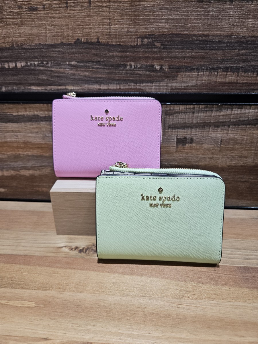 KATE SPADE｜MADISON レディース ジップ 二つ折り財布 KH615