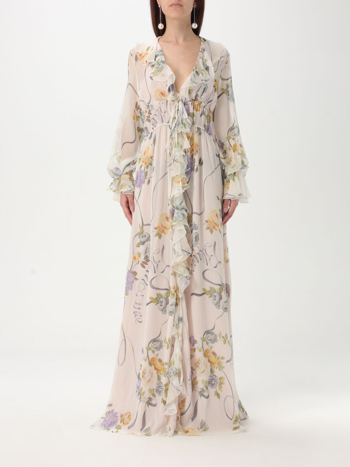 ワンピース BLUMARINE Woman Dress White 2A643A F7611