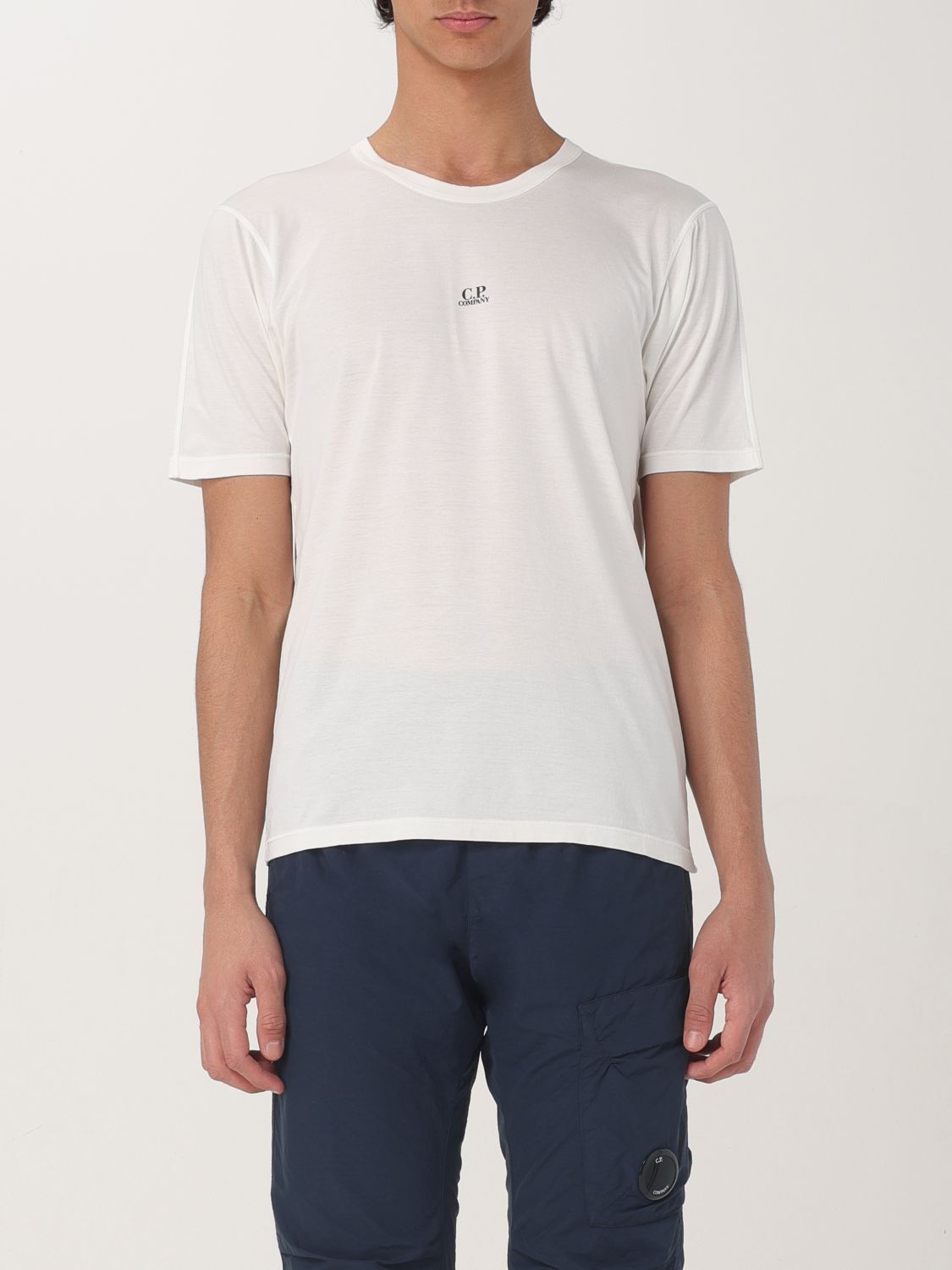 Tシャツ・カットソー C.P. COMPANY Men T-shirt White 18CMTS088A006374G 103