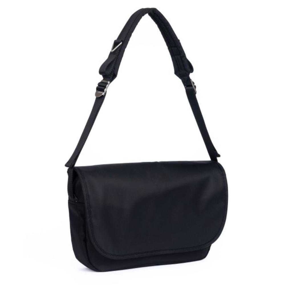 ☆HAH ARCHIVE☆ Round flap crossbody bag black S#RFCB