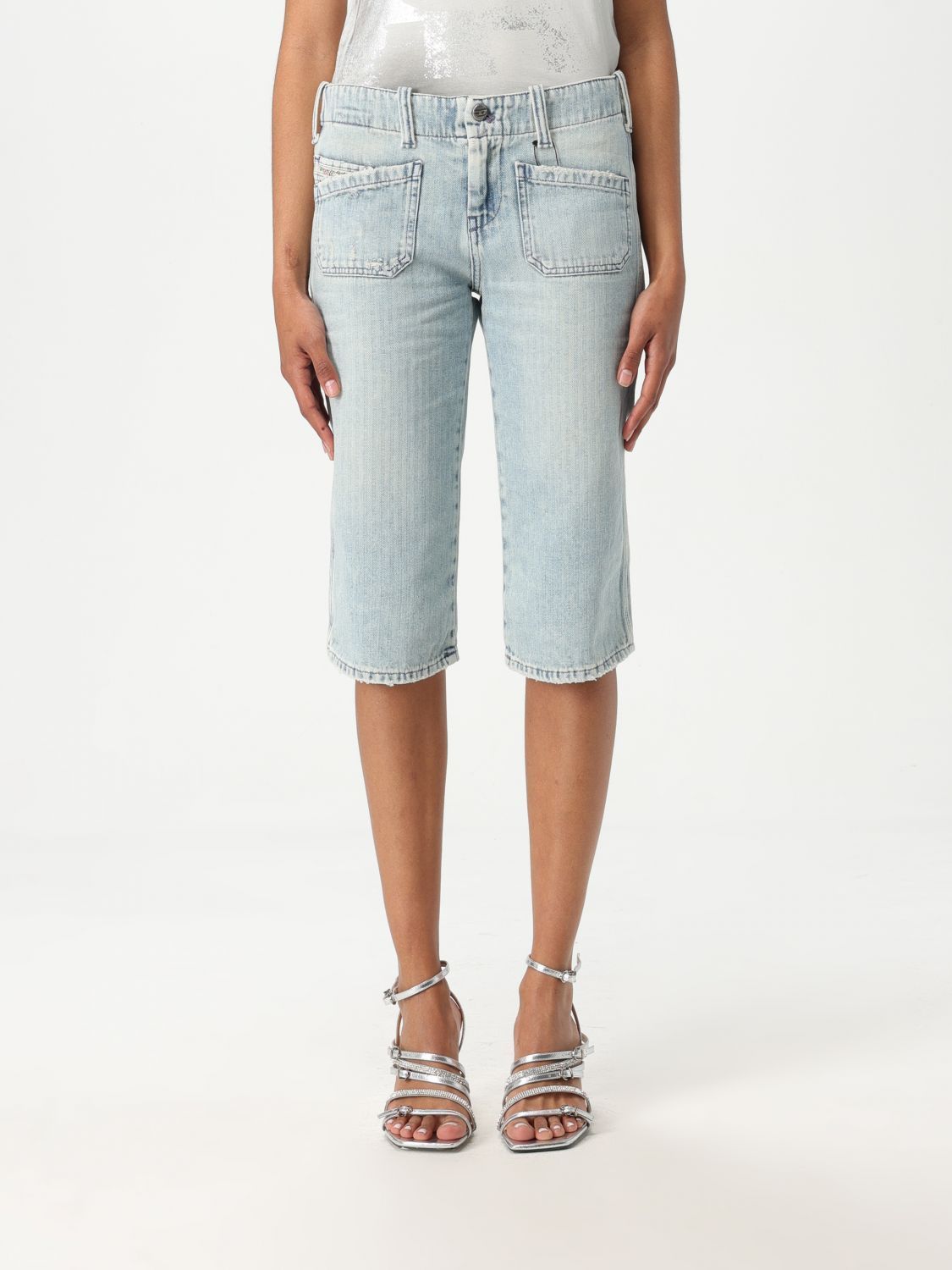 ショートパンツ DIESEL Woman Short Blue A1635809L60 1
