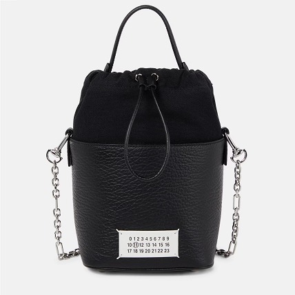 MAISON MARGIELA 5AC レザーバケットバッグ