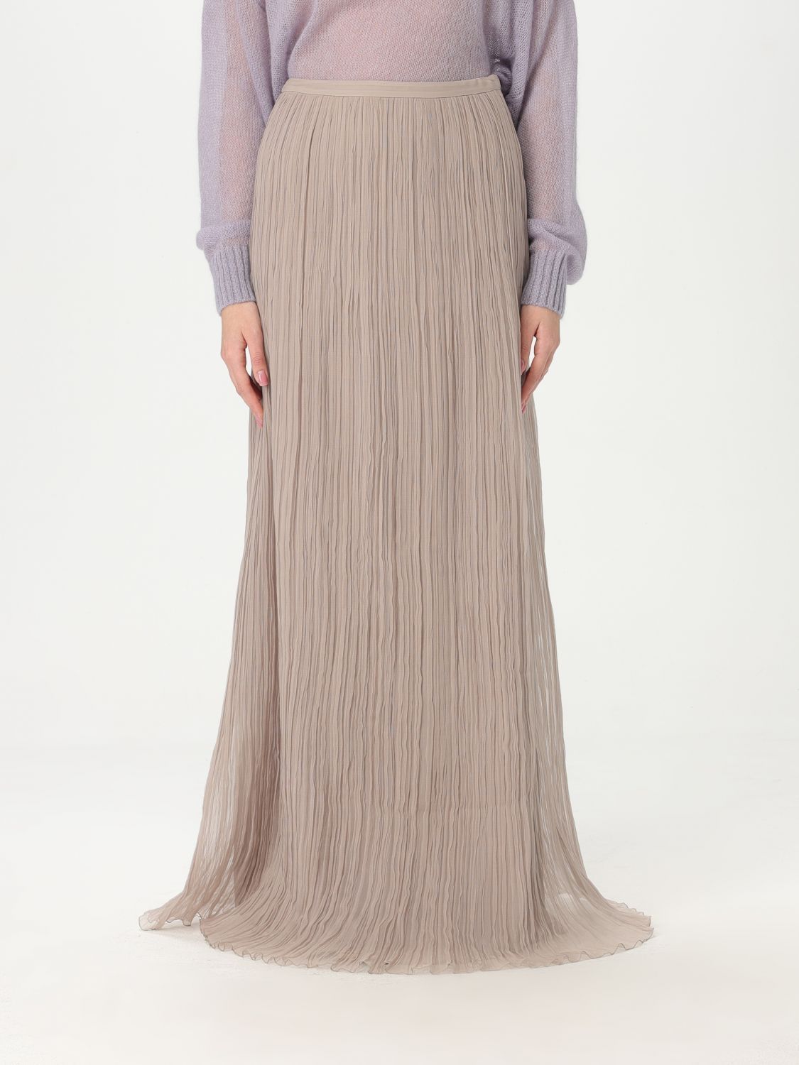 スカート A FERRETTI Woman Skirt Beige 01090115 0082