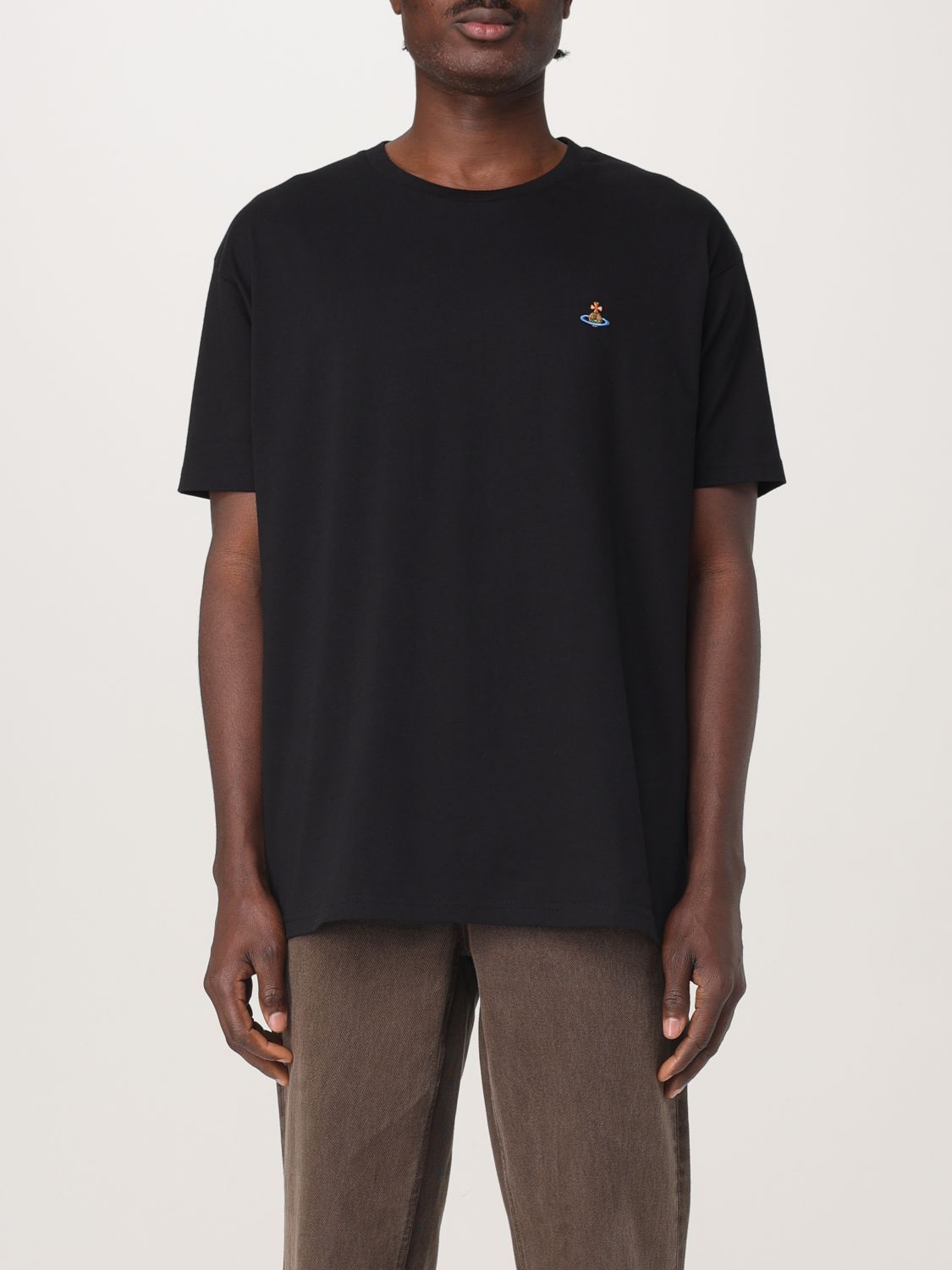 Tシャツ・カットソー VIVIENNE WESTWOOD Men T-shirt White 3G010033.J001M A401