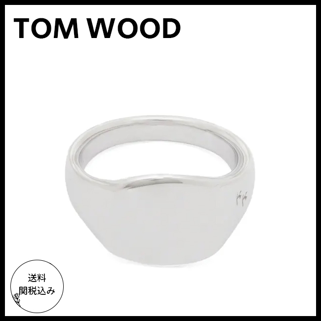 送料関税込【TOM WOOD】 ミニ シグネット クッション リング