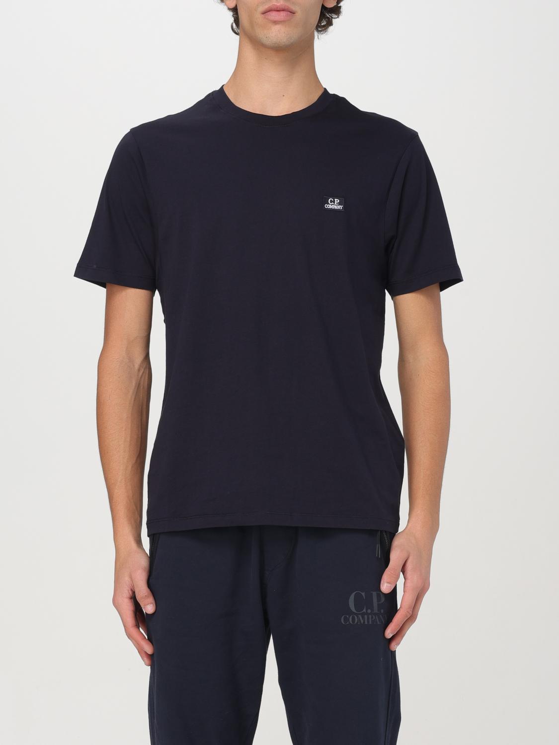 Tシャツ・カットソー C.P. COMPANY Men T-shirt Blue 18CMTS031A005100W 888
