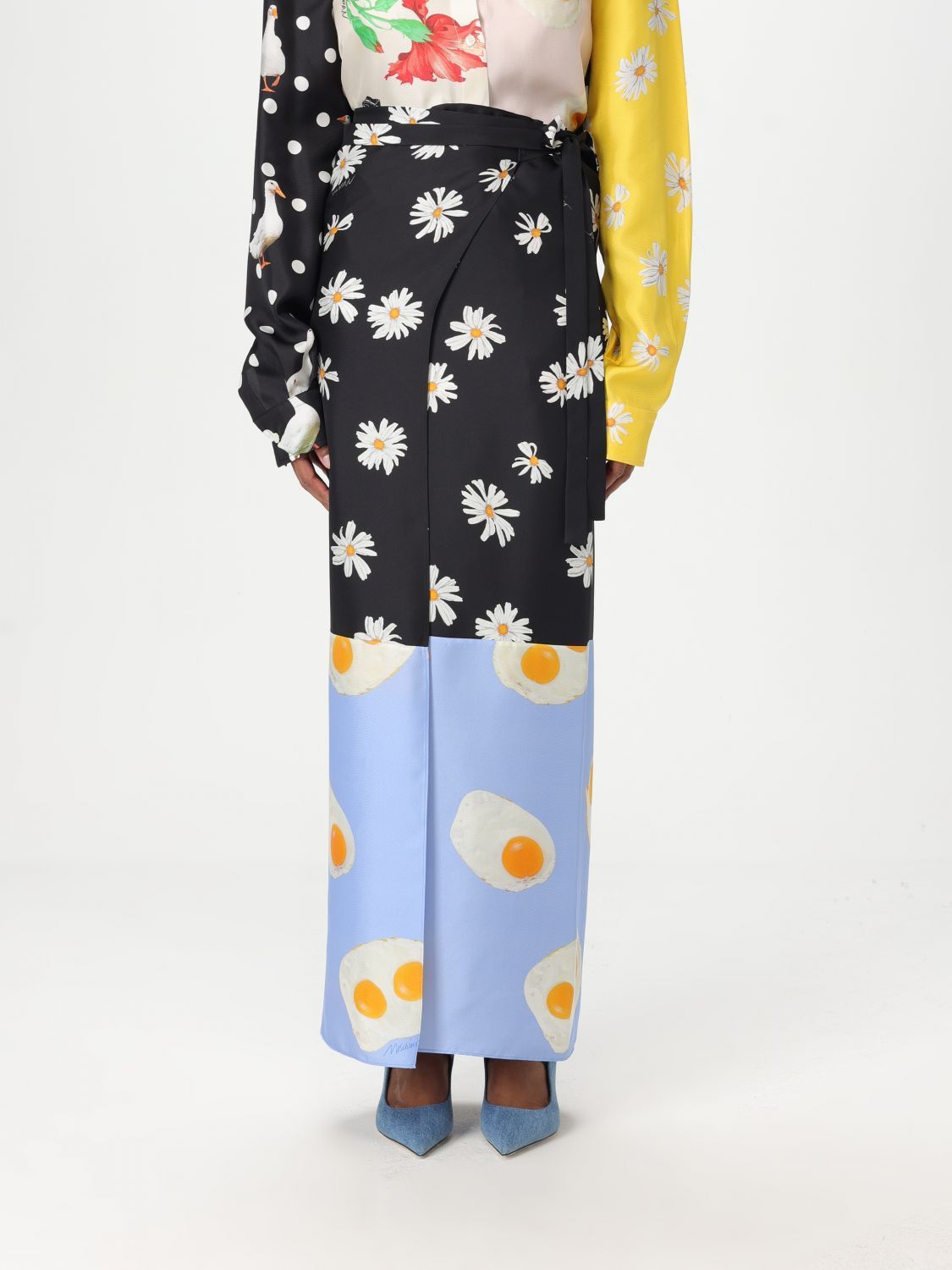 スカート MOSCHINO COUTURE Woman Skirt Multicolor 01300567 2888