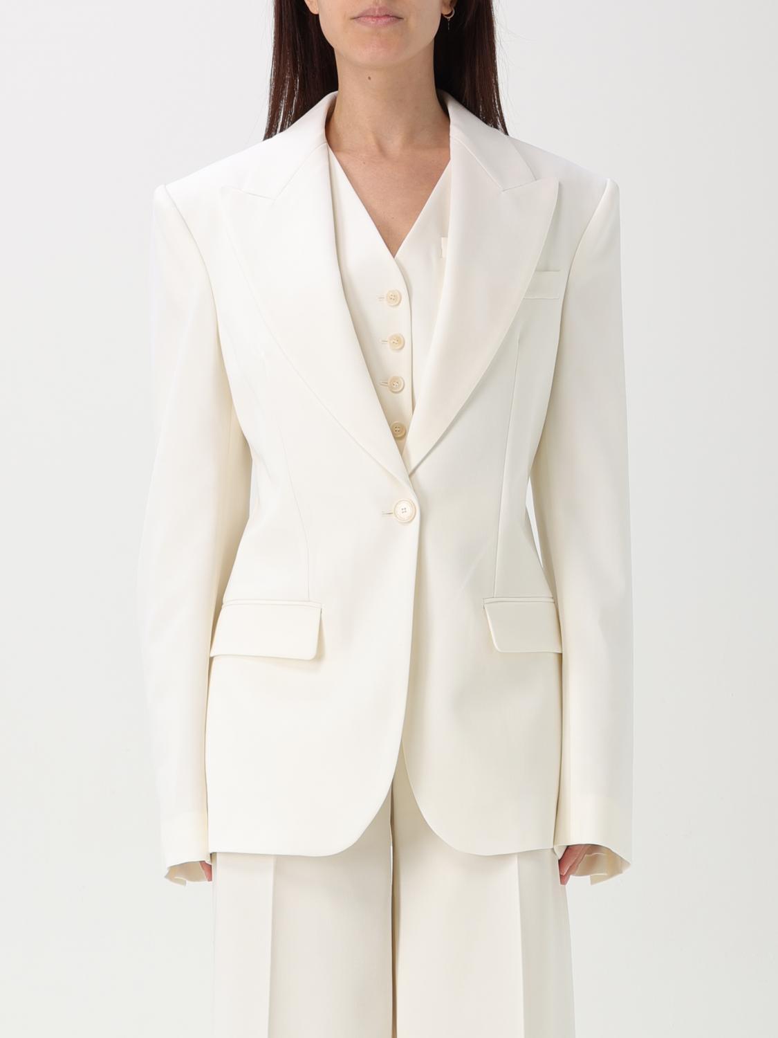 アウターその他 STELLA MCCARTNEY Woman Blazer Beige 6501373CU704 9200
