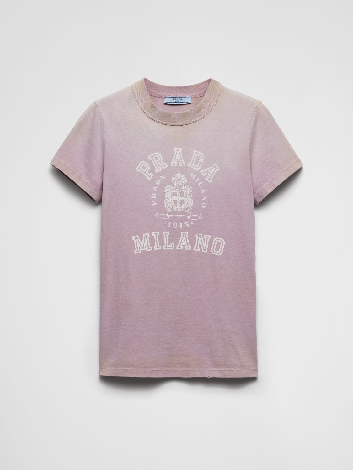 Tシャツ・カットソー PRADA Woman T-Shirt Lilac 3557B16XS F0203