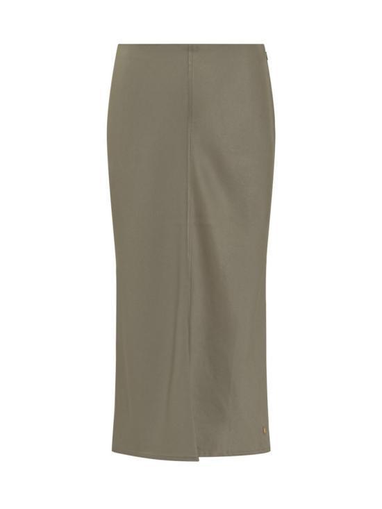 ミニスカート AMI Women Mini Skirts FSK266AC0014 ASH GREEN