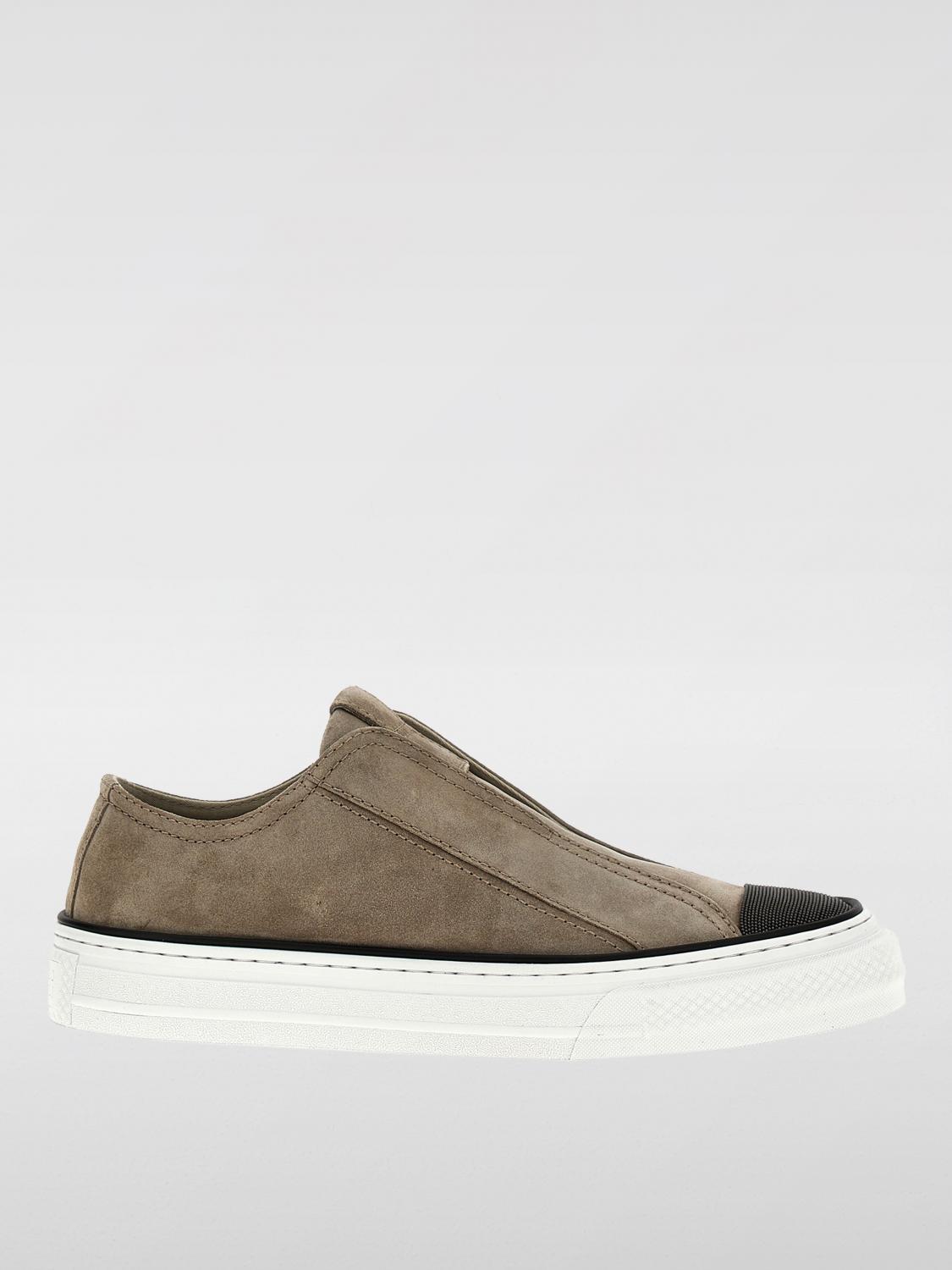 スニーカー BRUNELLO CUCINELLI Woman Sneakers Beige MZSFG2901 C5859