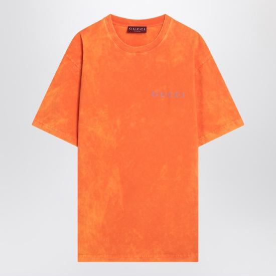 Tシャツ・カットソー GUCCI Men T Shirts 796395XJG7W Orange