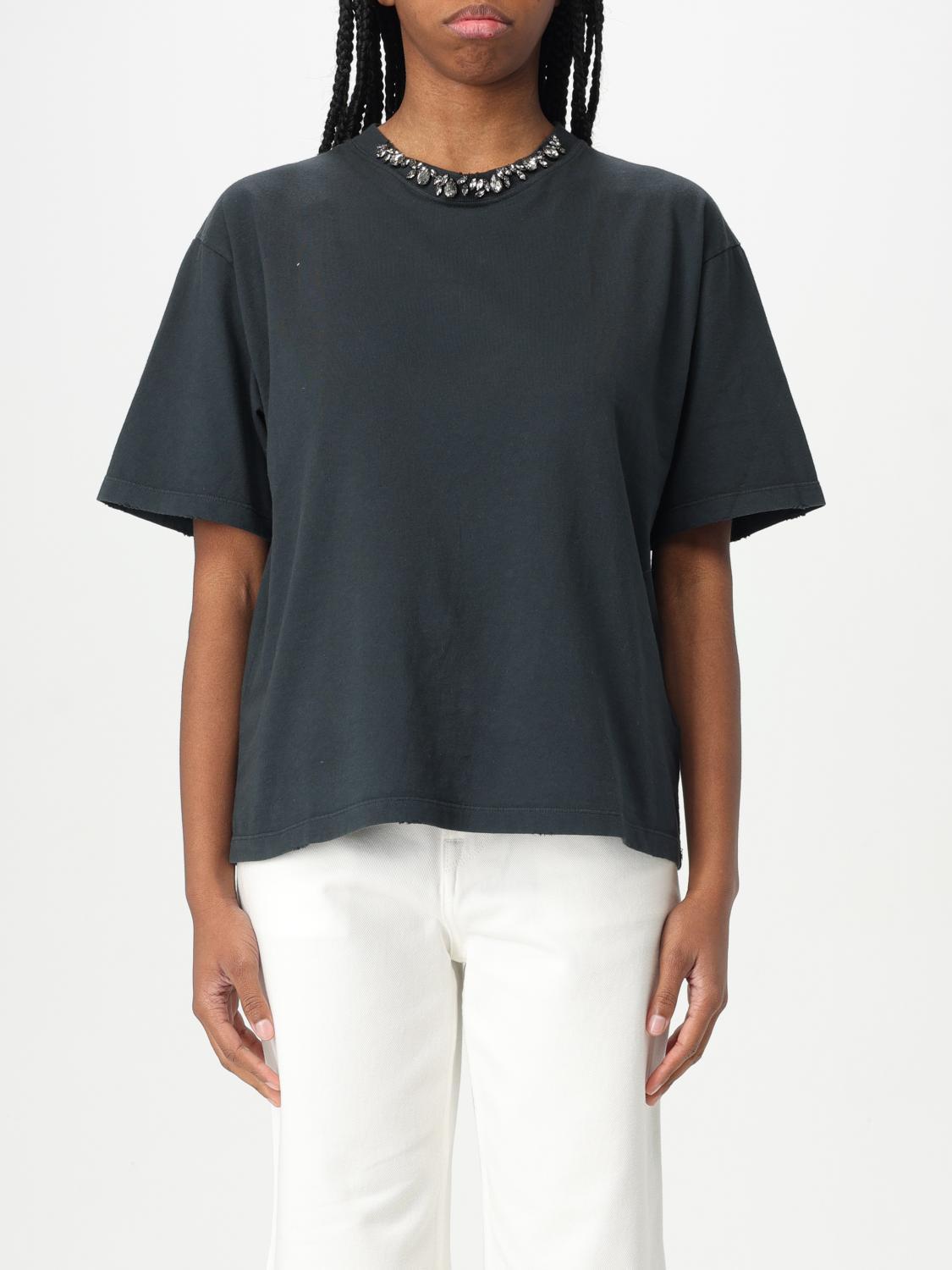 Tシャツ・カットソー GOLDEN GOOSE Woman T-Shirt Black GWP01874P00189790456