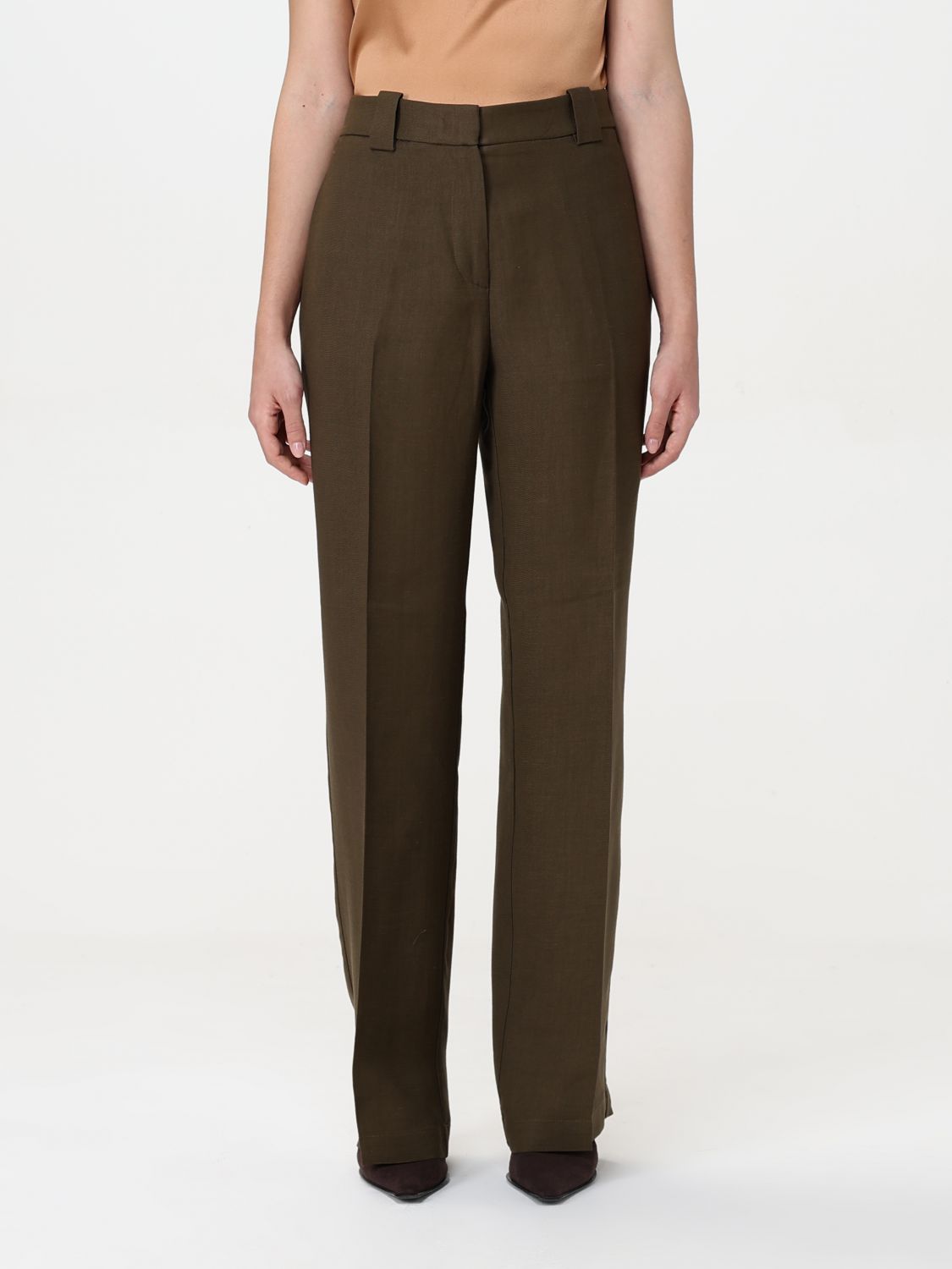 パンツ PINKO Woman Pants Green 104941A2HA S1C