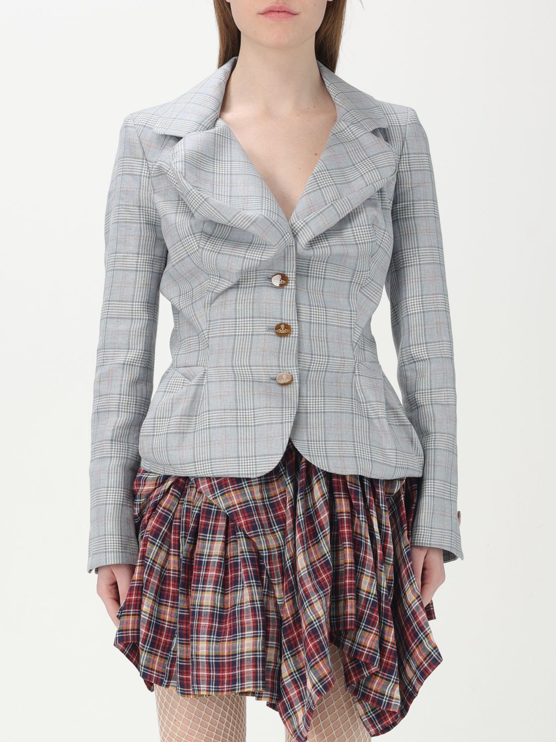 アウターその他 VIVIENNE WESTWOOD Woman Blazer Red 1401007GW013L P410