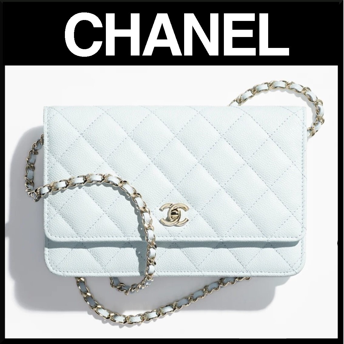 【25S★クラシック】CHANEL チェーンウォレット ターンロック
