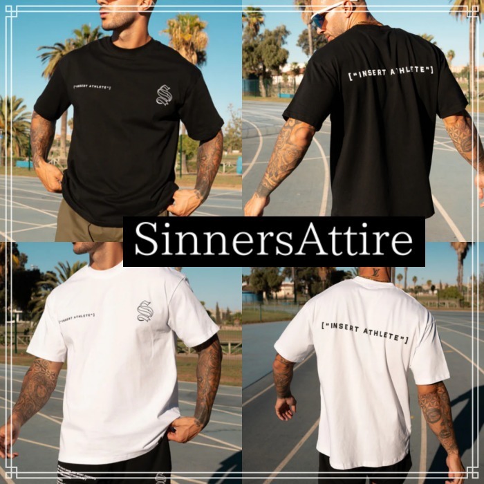 【SINNERS ATTIRE】Insert アスリート Tシャツ 2色