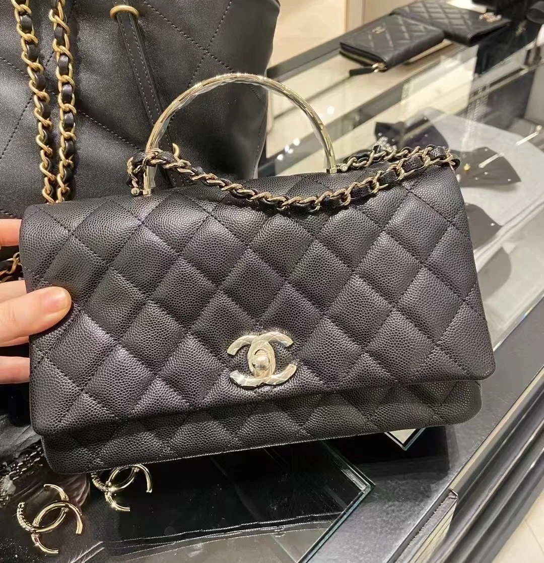 25S☆上品】CHANEL チェーンウォレット トップハンドル