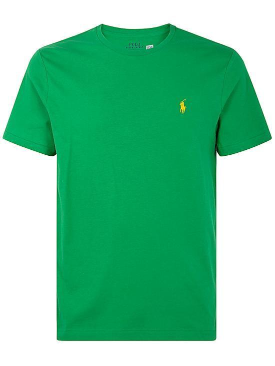 Tシャツ・カットソー POLO RALPH LAUREN Men T Shirts 710671438385095 GREEN