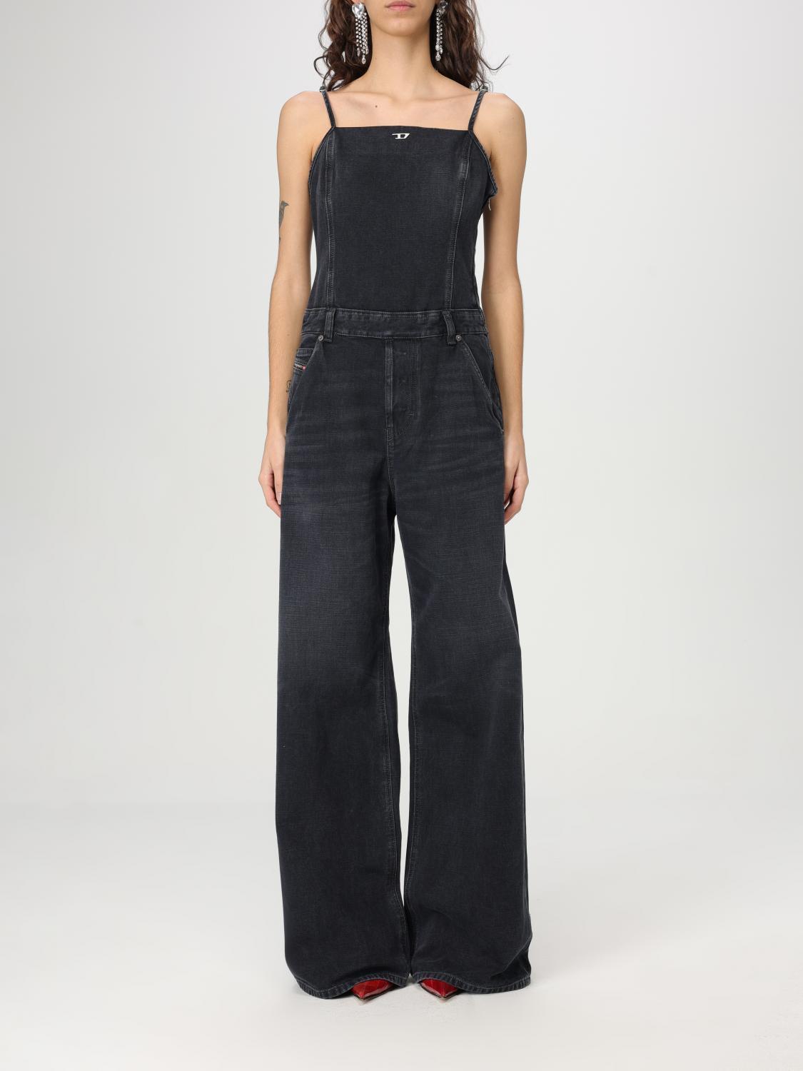 オールインワン・サロペット DIESEL Woman Jumpsuits Black A14068007Z9 02