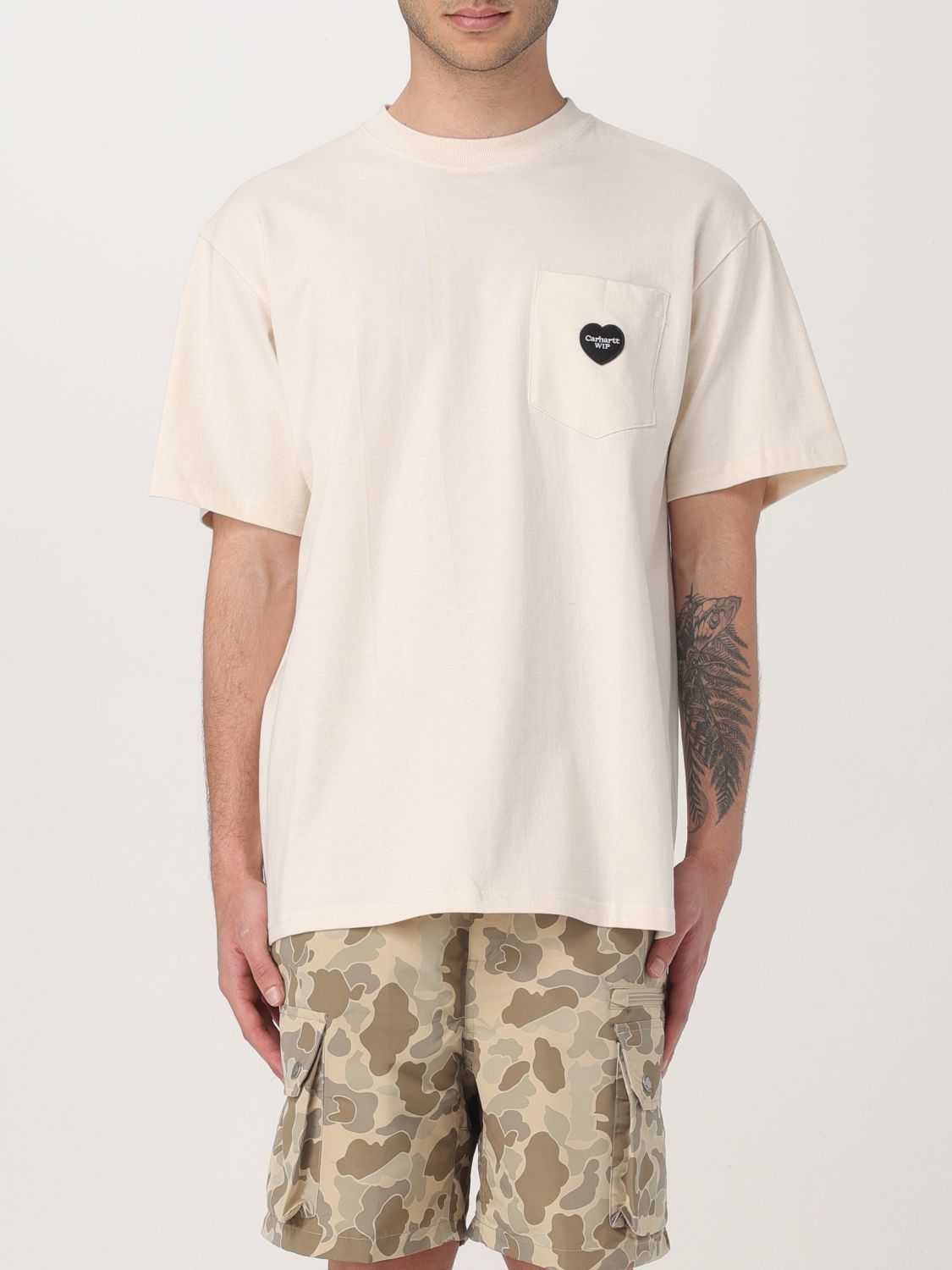 Tシャツ・カットソー CARHARTT WIP Men T-shirt White I034486 32MXX