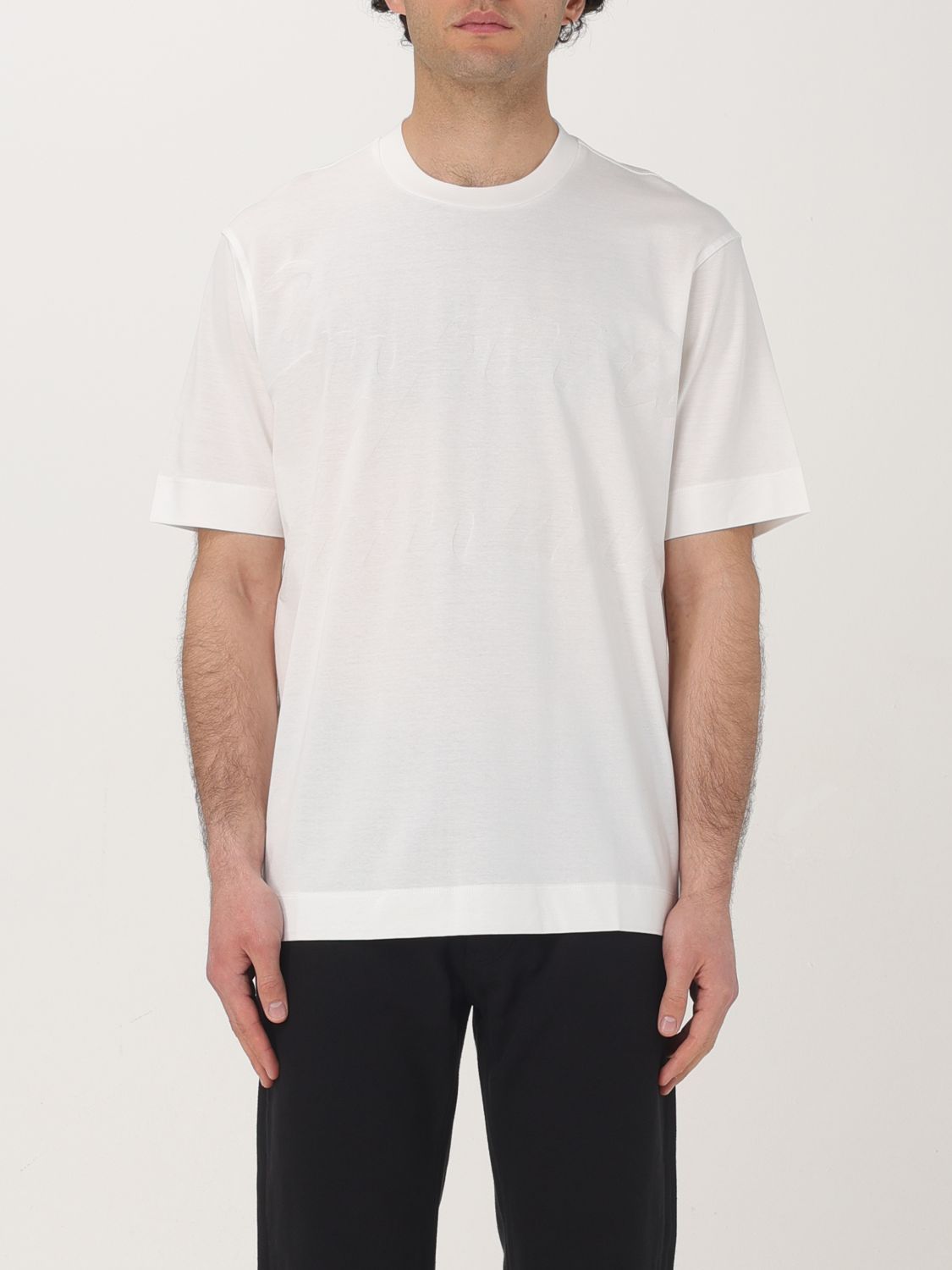 Tシャツ・カットソー EMPORIO ARMANI Men T-shirt White EM000943AF10762 F0084