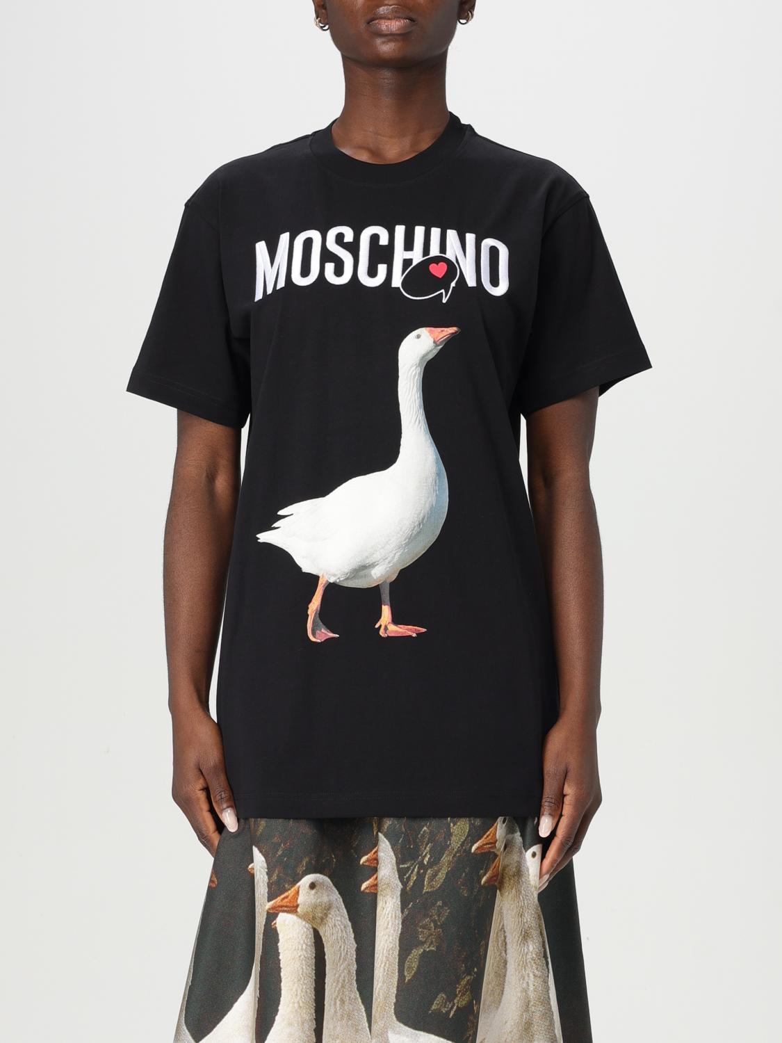 Tシャツ・カットソー MOSCHINO COUTURE Woman T-Shirt Black 07150541 1555