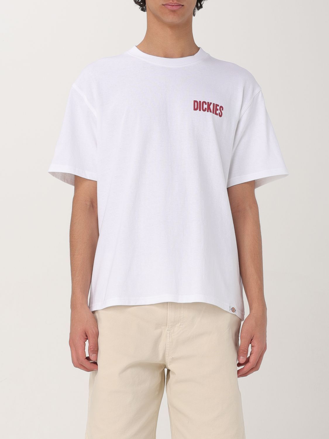 Tシャツ・カットソー DICKIES Men T-shirt White DK0A4Z8U 0WH1