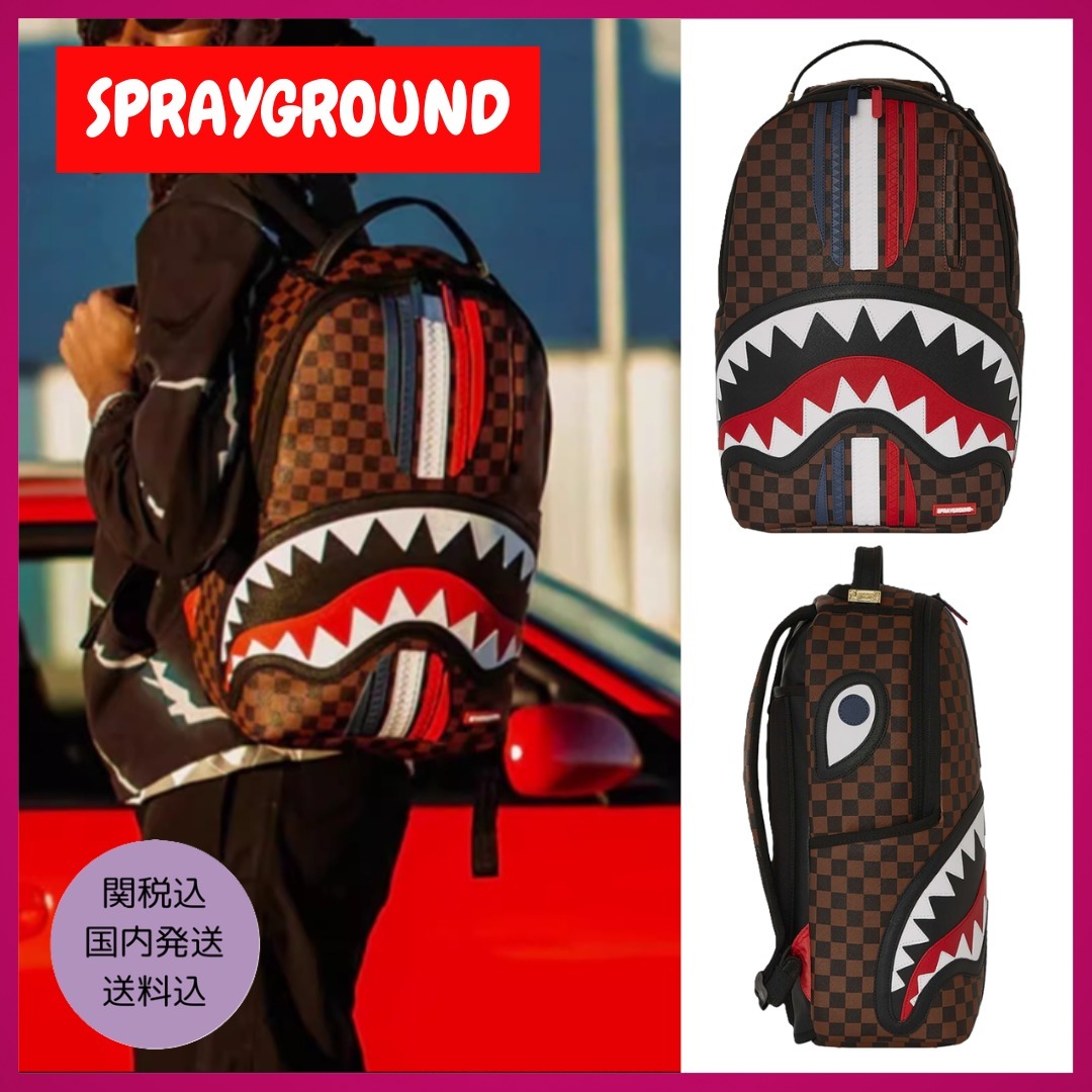 【SPRAYGROUND】 パリデザイン バックパック 関税送料込