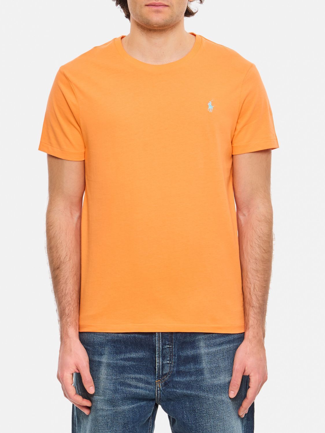 Tシャツ・カットソー POLO RALPH LAUREN Men T-shirt Orange 710671438 406