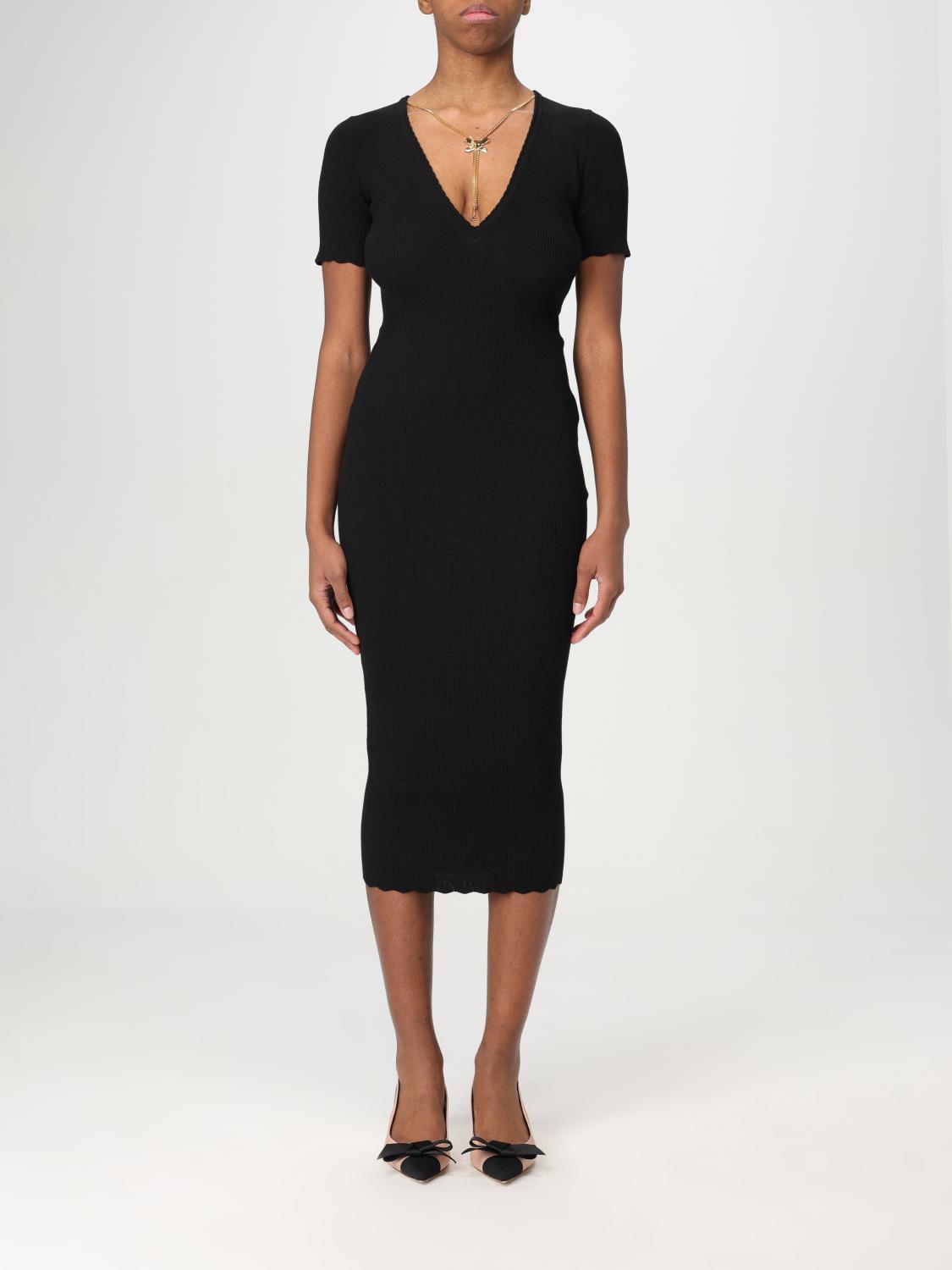 ワンピース ELISABETTA FRANCHI Woman Dress Black AM53S 110