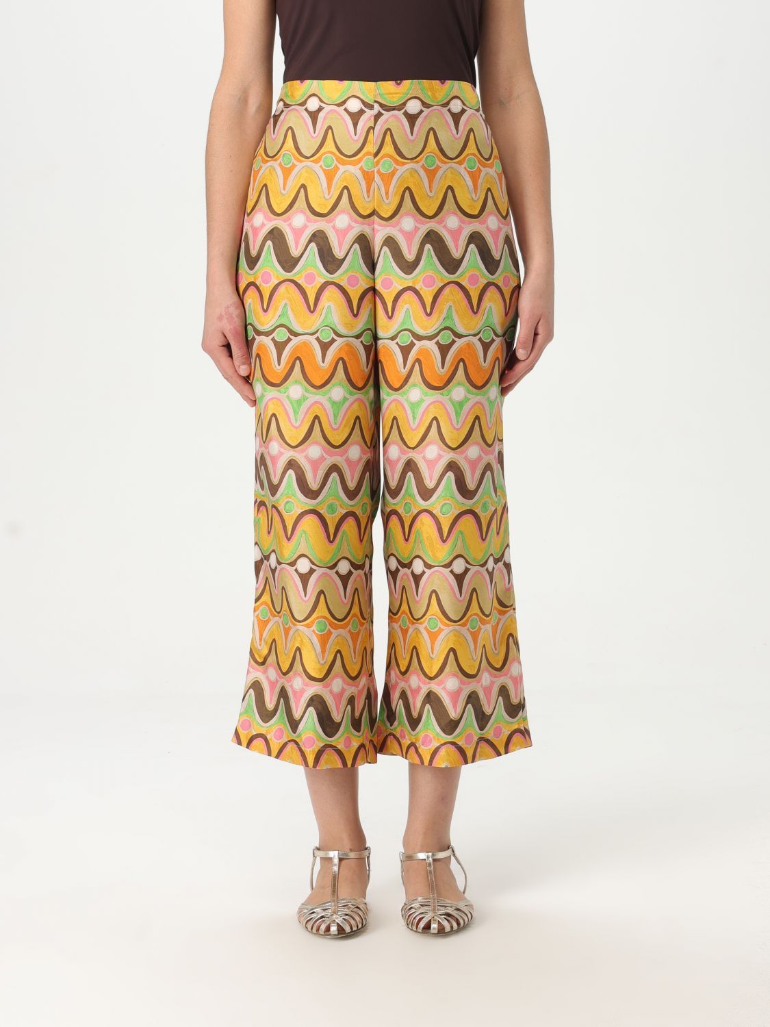 パンツ MALIPARMI Woman Pants Orange JH720031027 B3100