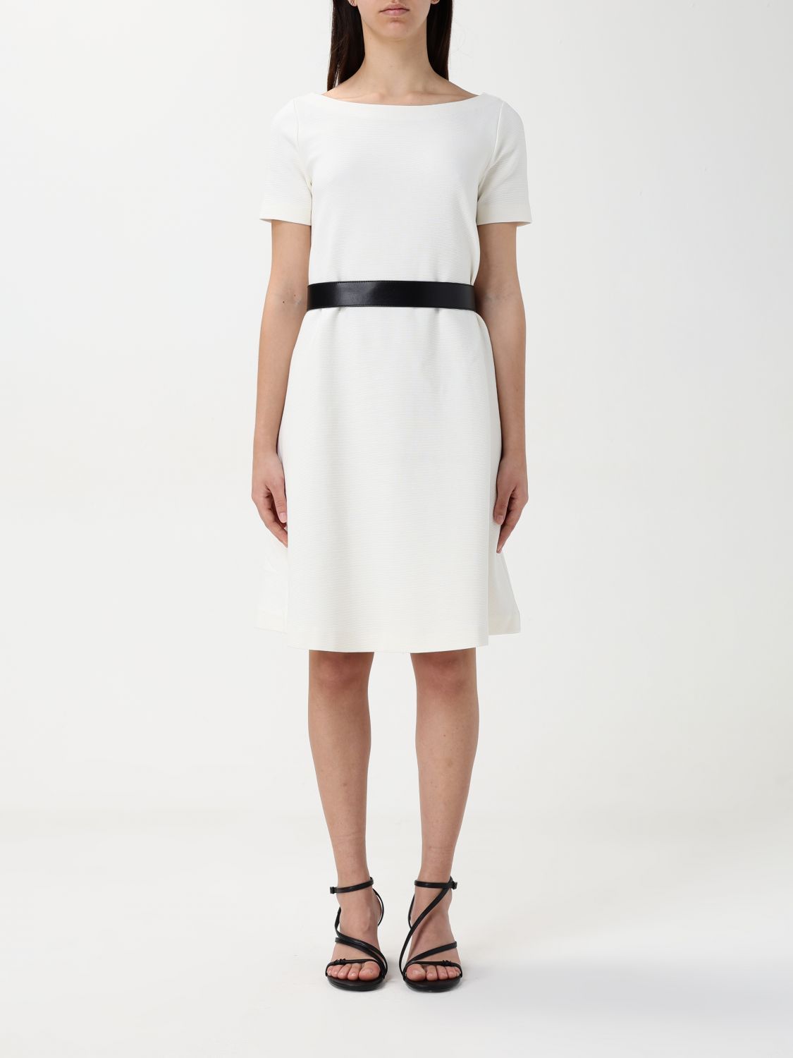 ワンピース EMPORIO ARMANI Woman Dress White EW000632AF12364 U0006