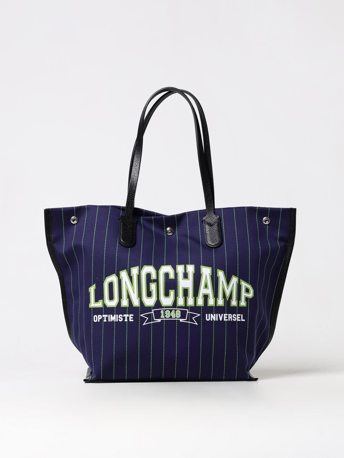 トートバッグ LONGCHAMP Woman Tote bags Blue 10090 HFD 006