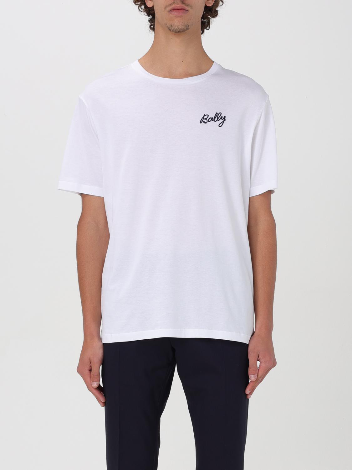 Tシャツ・カットソー BALLY Men T-shirt White MJE05JCO018 U001