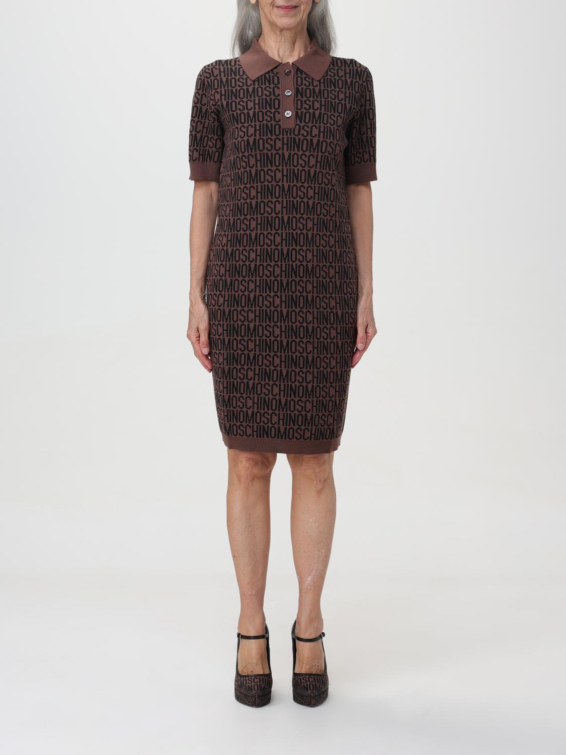 ワンピース MOSCHINO COUTURE Woman Dress Brown 04807700 1103