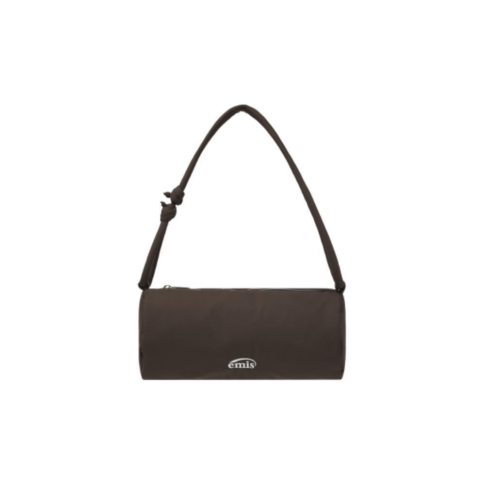 ☆EMIS☆ PUFFER BARREL BAGBROWN m1037_1366496