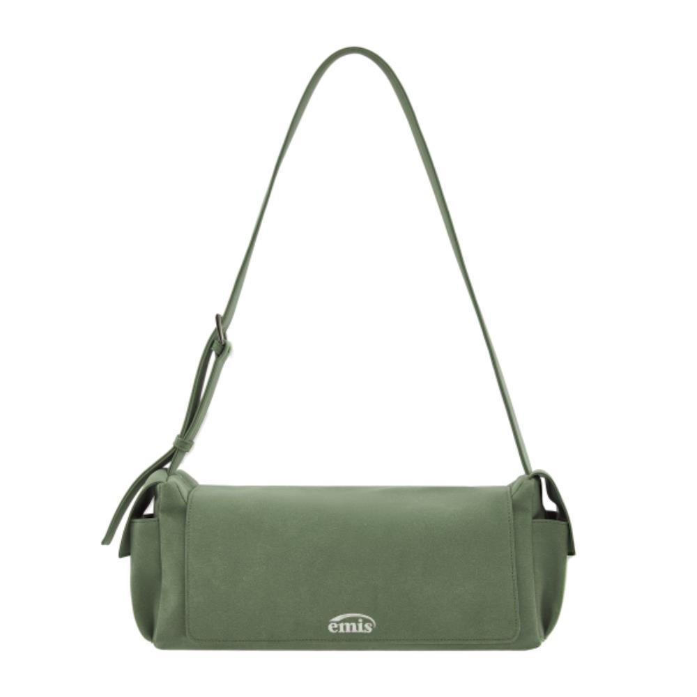 ☆EMIS☆ SUEDE SHOULDER BAGGREEN m1037_1334946