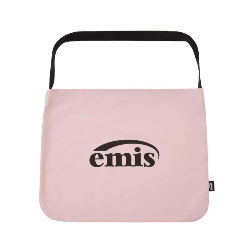 ☆EMIS☆ NEW LOGO COTTON ECO BAGPINK