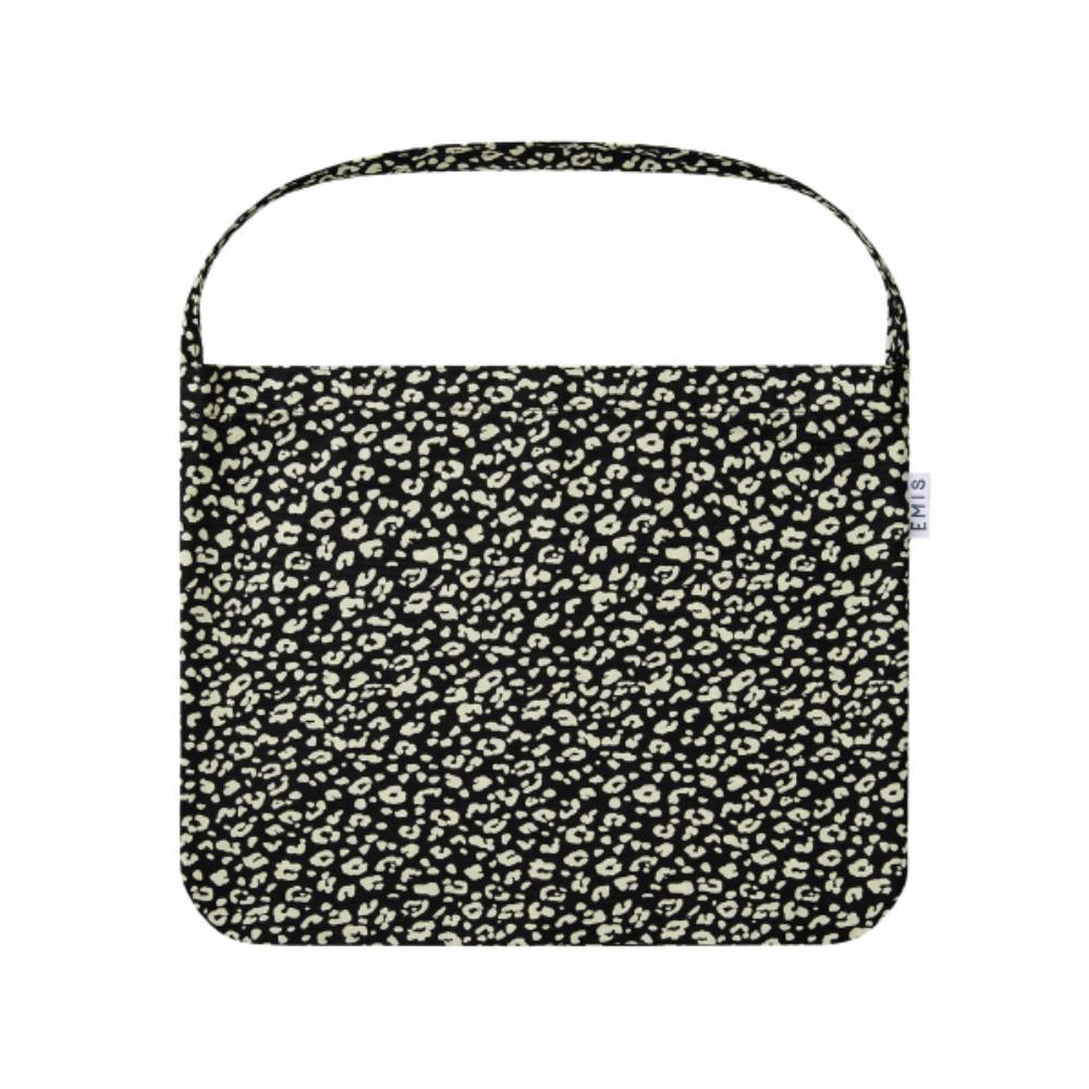 ☆EMIS☆ 22Y LEOPARD CORDUROY ECO BAGBLACK